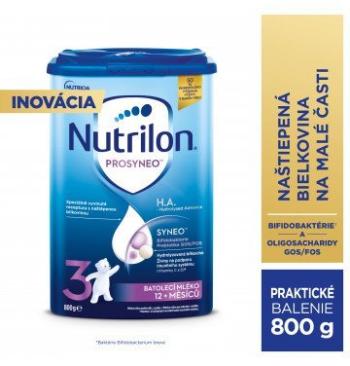 Nutrilon 3 PROSYNEO H.A. - Hydrolyzed Advance, batoľacie mlieko (12+m), 800g