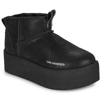 Karl Lagerfeld  THERMO Lo Slip On Boot  Polokozačky Čierna