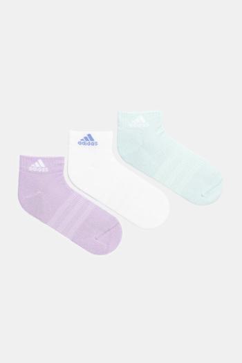Ponožky adidas 3-pak biela farba, JW2769