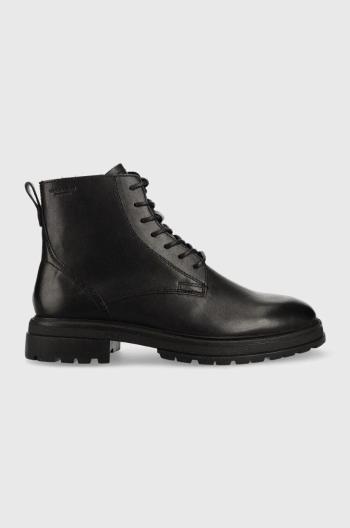 Kožená obuv Vagabond Shoemakers Johnny 2.0 pánska, čierna farba