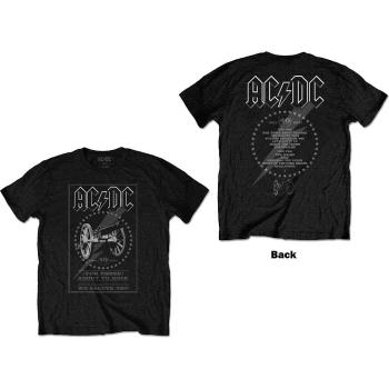 AC/DC tričko FTATR 40th Monochrome Čierna XL