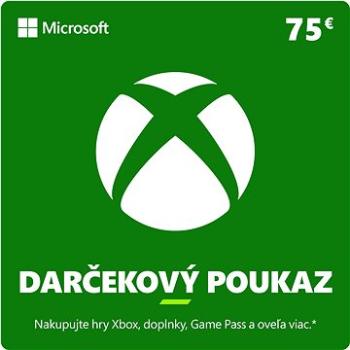 Xbox Live Darčeková karta v hodnote 75 Eur (K4W-02564)