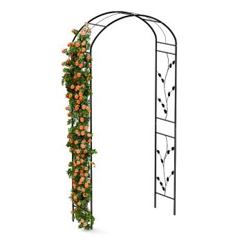 Blumfeldt FloraBelle Arch ružový oblúk | ozdobné vzory listov | odolný voči poveternostným vplyvom | pomôcka na popínanie