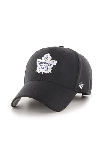 47 brand - Čiapka NHL Toronto Maple Leafs H-MVP18WBV-BKC