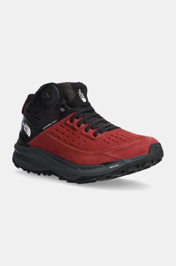 Topánky The North Face Vectiv Exploris 2 Mid Futurelight pánske, červená farba, NF0A7W4XROF1