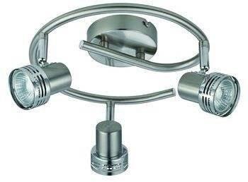 Stropné svietidlo 3x50W GU10 chróm Metro Spirala