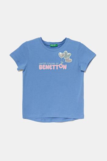 Detské bavlnené tričko United Colors of Benetton 3I1XG10JB