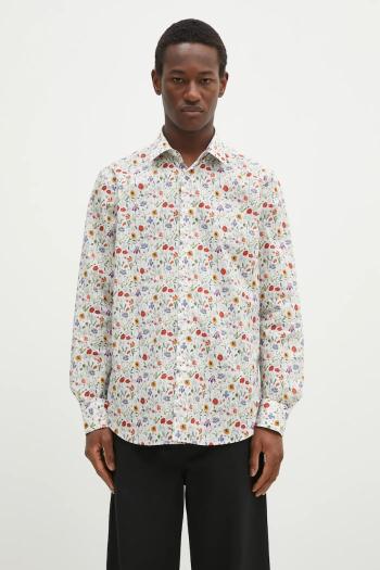 Bavlnená košeľa Paul Smith pánska, biela farba, regular, s klasickým golierom, M1R-800P-P02562