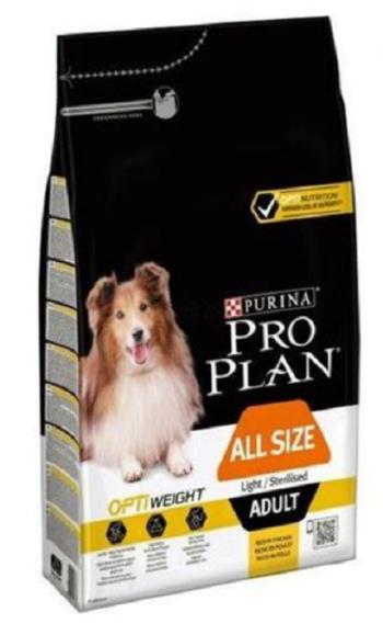 Purina Pro Plan All Sizes Adult Light Sterilised kura 16,5 kg