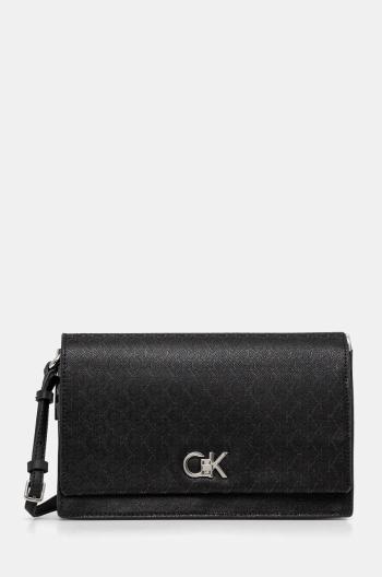 Kabelka Calvin Klein čierna farba, K60K613139