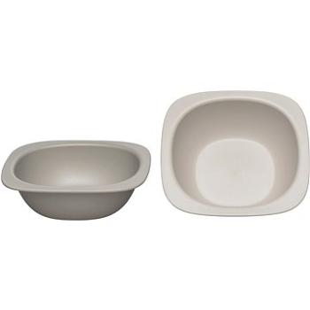 NIP Green Line miska 2 ks Grey/Brown (4000821419513)