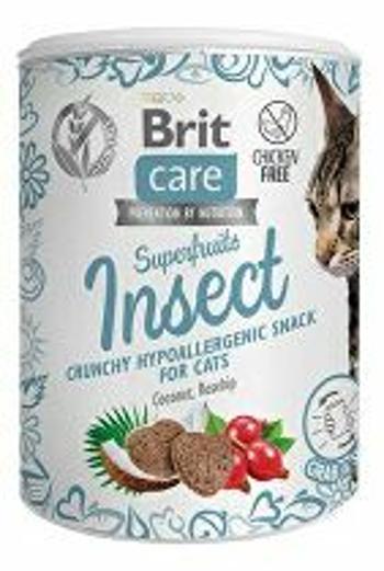 Brit Care Cat Snack Superfruits Insect 100g + Množstevná zľava