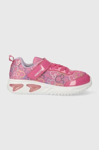 Tenisky Geox ASSISTER x Disney fialová farba