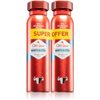 Old Spice Whitewater dezodorant v spreji 2x150 ml