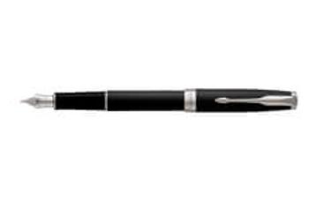 Parker Royal Sonnet Matte Black CT 1502/5131521, plniace pero