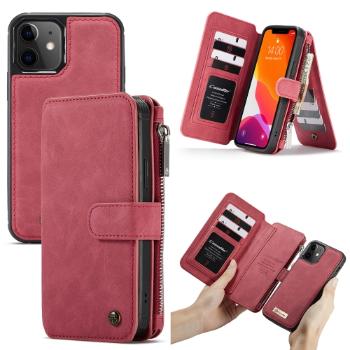 WALLET Ochranný kryt s peňaženkou 2v1 pre Apple iPhone 12 mini červený