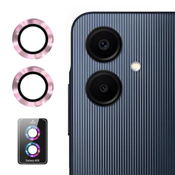 ENKAY ALU Sklo pre fotoaparát Samsung Galaxy A06 PINK