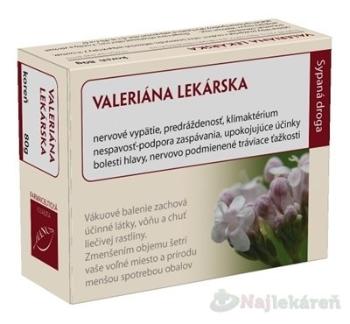 HANUS VALERIÁNA LEKÁRSKA koreň, 80g