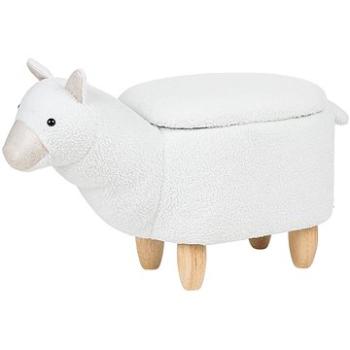 Biela BELIANI ALPACA (beliani_161094)