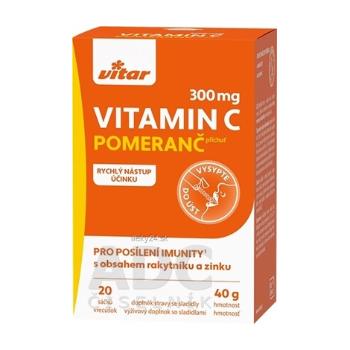 VITAR vitamín C 300 mg + rakytník + zinok