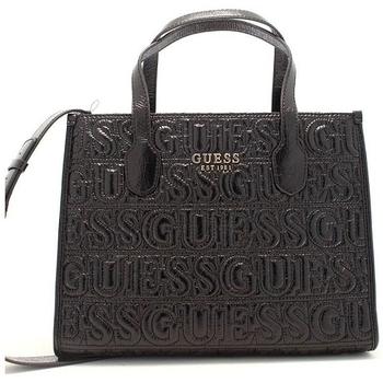 Guess  SILVANA 2 COMPARTMENT TOT  Kabelky Čierna