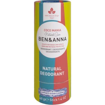 BEN&ANNA Natural Deodorant Coco Mania tuhý dezodorant 40 g