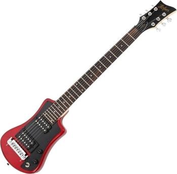 Höfner Shorty Deluxe Red Elektrická gitara