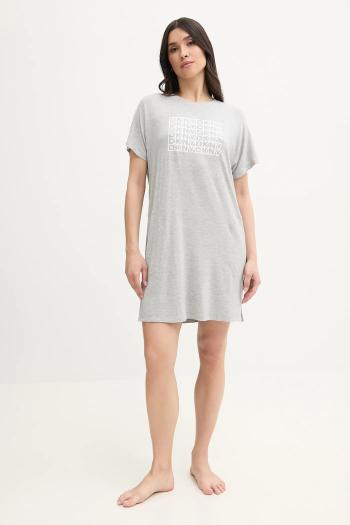 Nočná košeľa Dkny dámska, šedá farba, YI30044