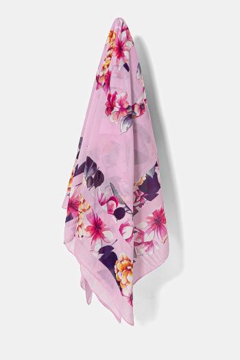 Šatka Guess dámske, ružová farba, vzorovaná, AW5315 SIL03