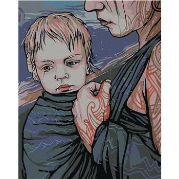 Maľovanie podľa čísel – Matka so synom (HRAmal01035nad)