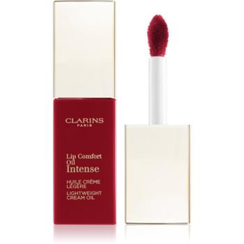 Clarins Lip Comfort Oil Intense olejový lesk na pery s vyživujúcim účinkom odtieň 07 Intense Red 6 ml