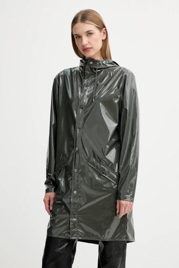 Bunda Rains 12020 Long Jacket zelená farba, prechodná, 12020