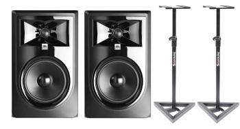 JBL LSR306P MKII Stand SET Aktívny štúdiový monitor 2 ks