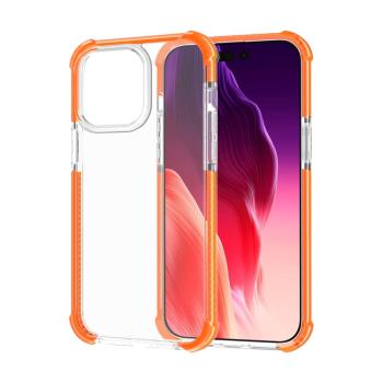 SPRING Ochranný kryt pre Apple iPhone 15 Pro oranžový