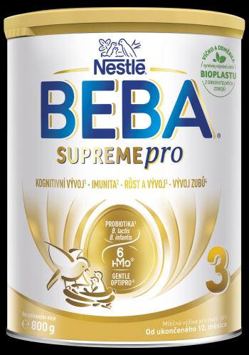 NESTLÉ BEBA SUPREMEpre 3 dojčenské mlieko od ukončeného 12. mesiaca 6HMO 800 g