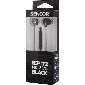 SEP 172 VCM BLACK Slúchadlá SENCOR