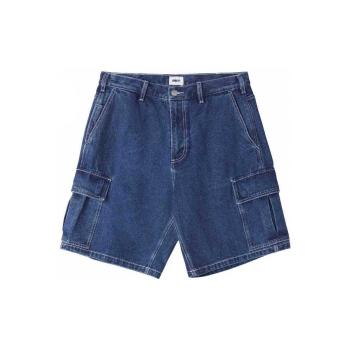 Obey  Bigwig baggy denim cargo short  Šortky/Bermudy Modrá