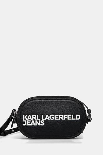 Kabelka Karl Lagerfeld Jeans čierna farba, A2W30249