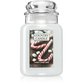 Country Candle Candy Cane Lane vonná sviečka 680 g
