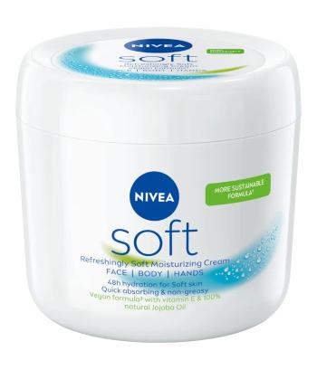 Nivea Svieži hydratačný krém Soft (Refreshingly Soft Moisturizing Cream) 500 ml