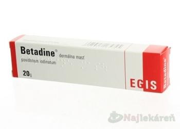 Betadine na dezinfekciu kože, 20g