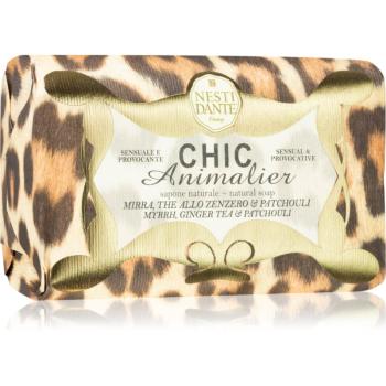 Nesti Dante Chic Animalier Bronze Leopard tuhé mydlo 250 g