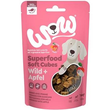 Wow maškrty Superfood mäkké kocky Zverina s jablkami 150 g (9120063683901)