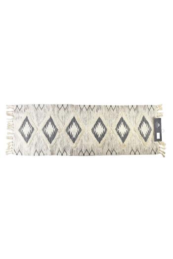 Koberec Affek Design Boho 60 x 180 cm šedá farba