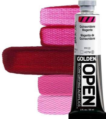 Golden Artist Colors Open Akrylová farba Quinacridone Magenta 59 ml 1 ks