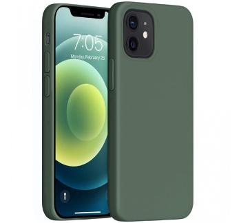 Xiaomi Redmi 9C / 9C NFC, szilikon tok, sötétzöld