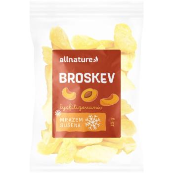 Allnature Broskyne sušené mrazom mrazom sušené ovocie 15 g