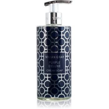 Vivian Gray Purple Deluxe Jasmine & Patchouli luxusné tekuté mydlo na ruky s parfumáciou 400 ml