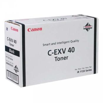 Canon originál toner CEXV40, black, 6000str., 3480B006, Canon iR-1133, 1133A, 1133iF, O, čierna