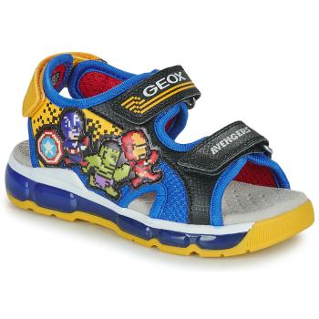 Geox  J SANDAL ANDROID BOY  Sandále Modrá